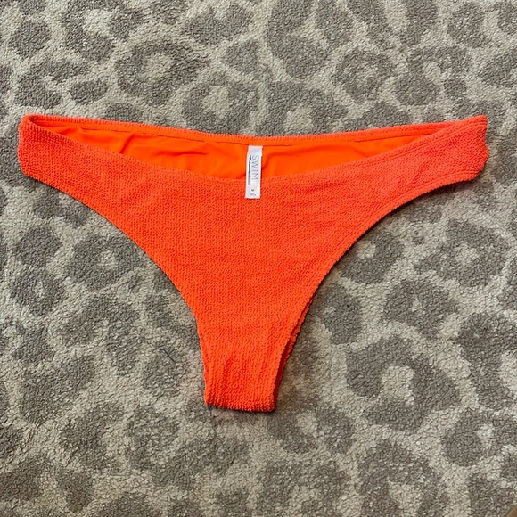 Swim by Cacique Cheeky Brazilian Textured Bikini Bottoms 18 - Picture 1 of 4